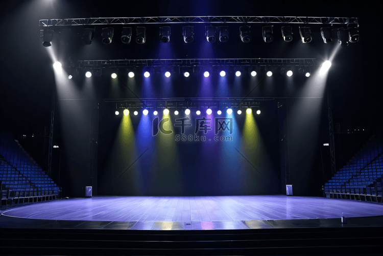 大型舞台灯光效果摄影图6