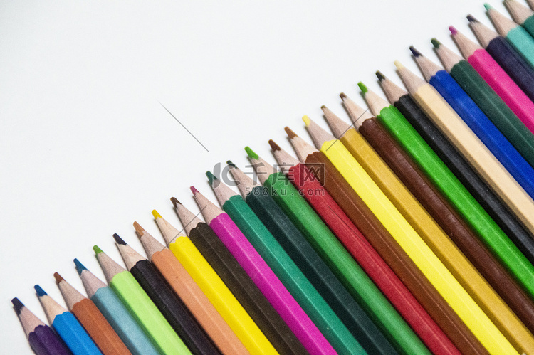彩笔铅笔文具