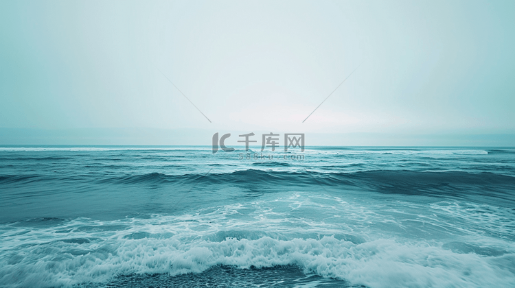 翻滚海浪唯美背景11