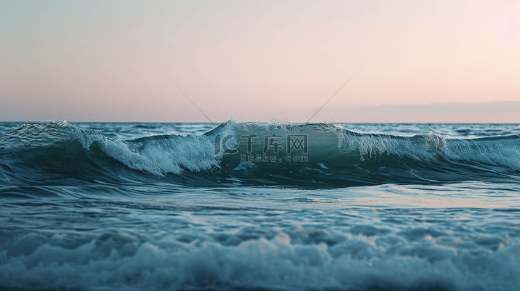 翻滚海浪唯美背景1