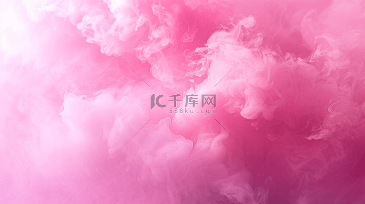 粉红色气雾朦胧梦幻的背景图15