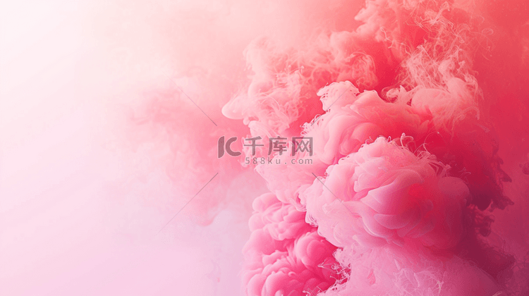 粉红色渐变朦胧梦幻气雾的背景13
