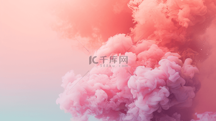 粉红色渐变朦胧梦幻气雾的背景9