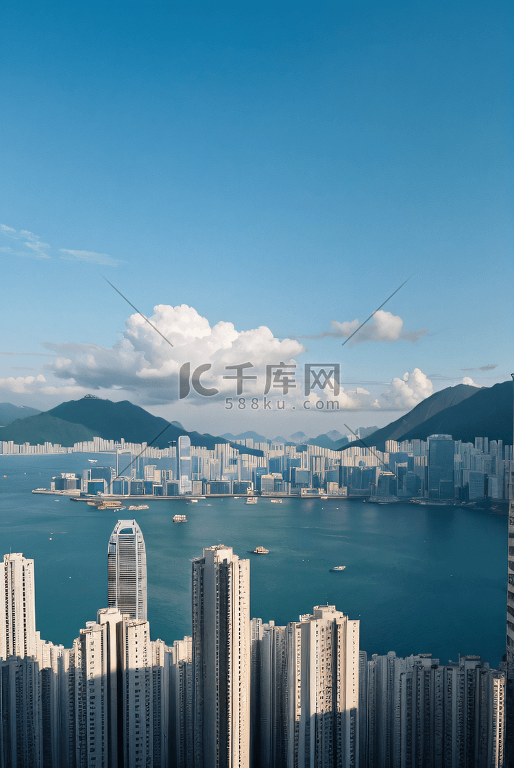 香港维多利亚美丽的风景图8摄影