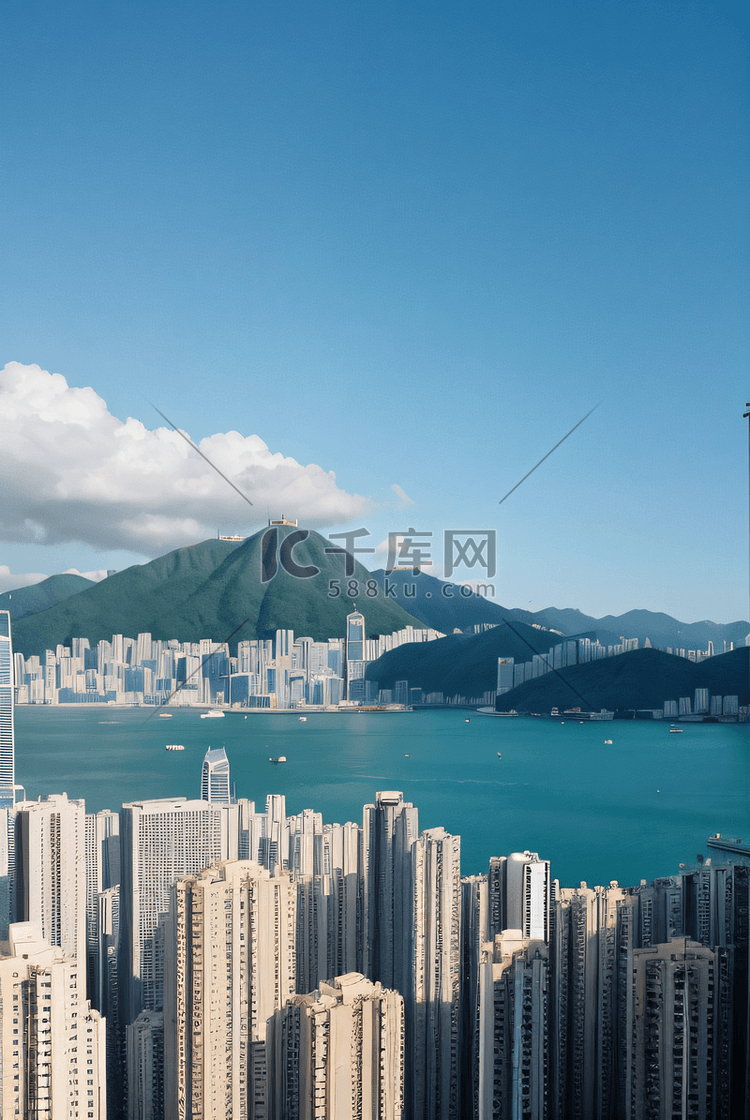 香港维多利亚美丽的风景图4照片