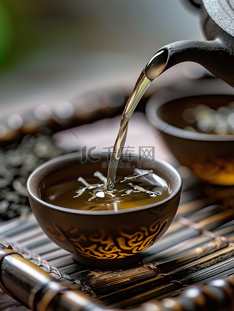 功夫茶茶艺产品拍摄高清图片