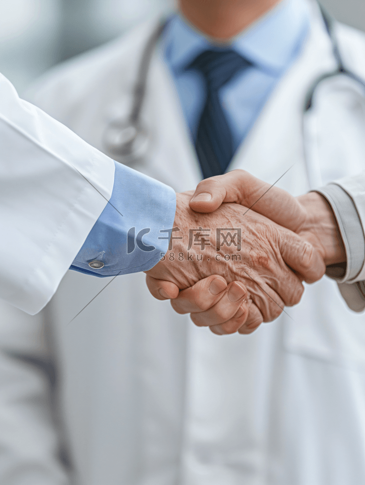 医生与患者握手