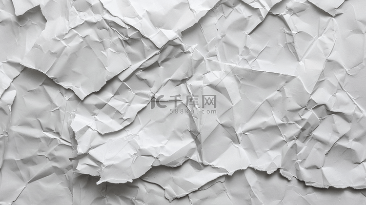 白色简约纸质折纸几何图形的背景
