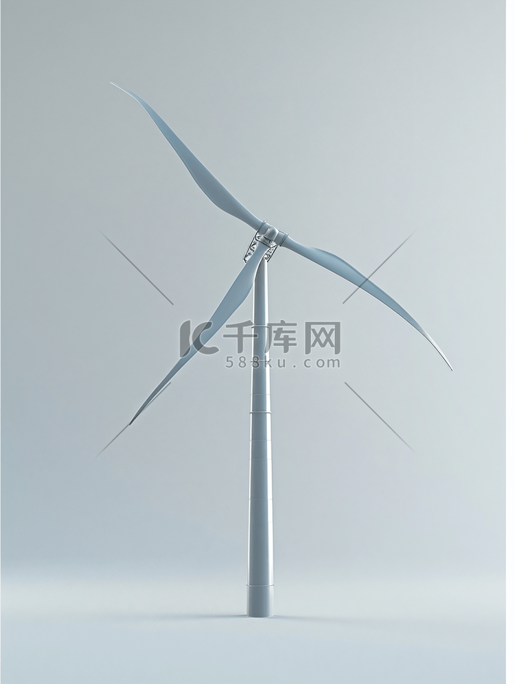 大风车风力发电设施