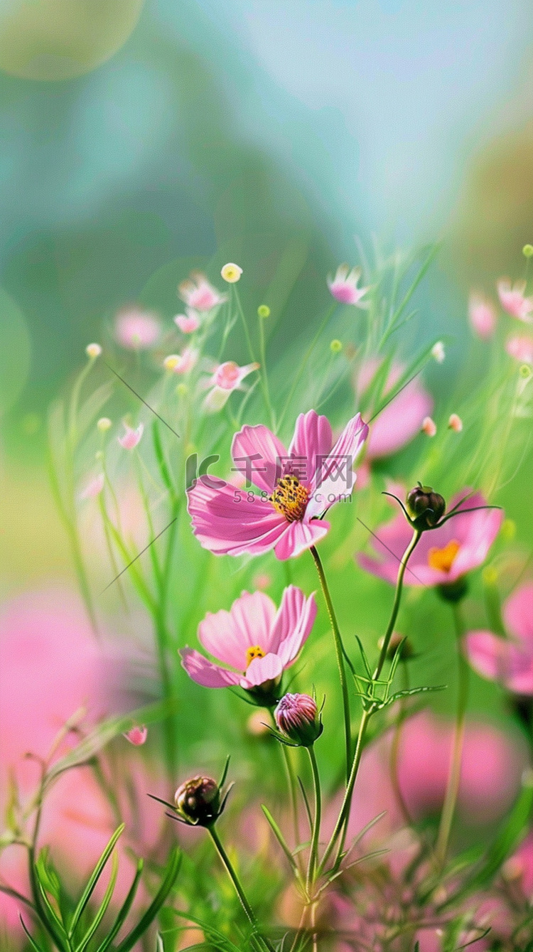 春天摄影图美丽的花朵照片
