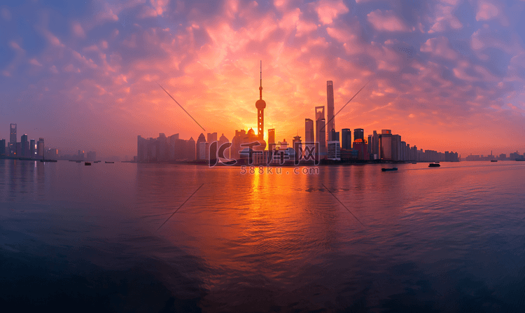 全景上海最美天际线