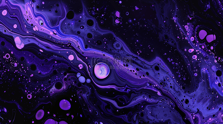 紫色线条流线纹理质感的背景13