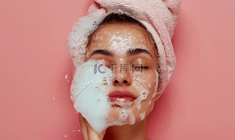 女士护肤洗脸