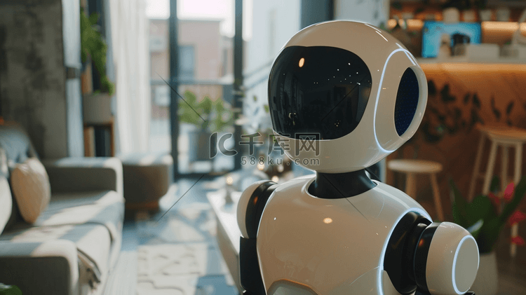 未来感智能家居机器人