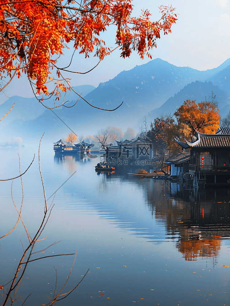 美在钱湖唯美风景