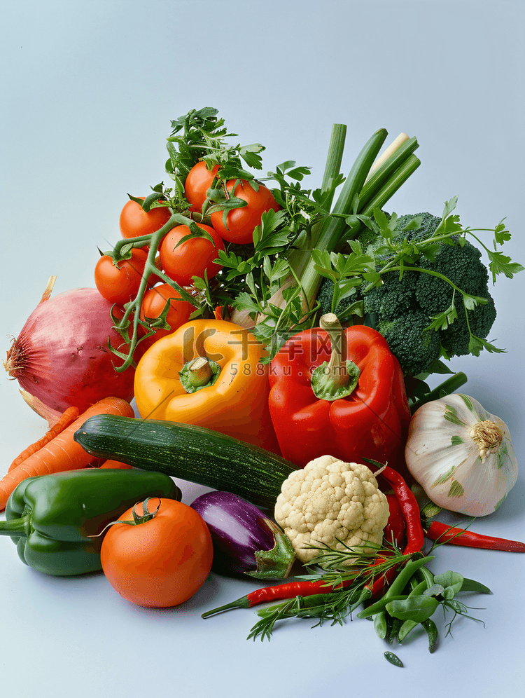 色彩丰富的蔬菜