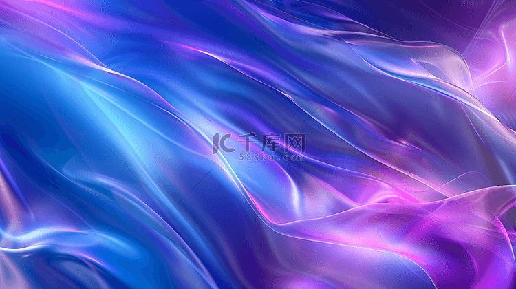 紫色渐变流线纹理风格抽象商务的