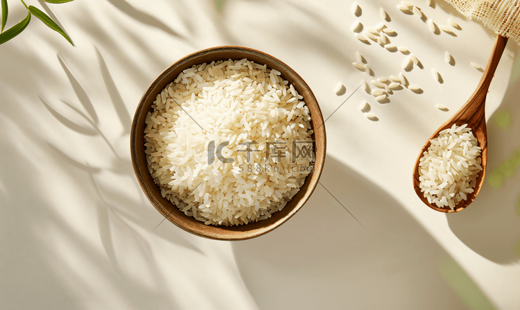 米饭产品摄影图片