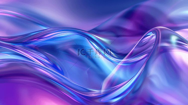 紫色渐变流线纹理风格抽象商务的