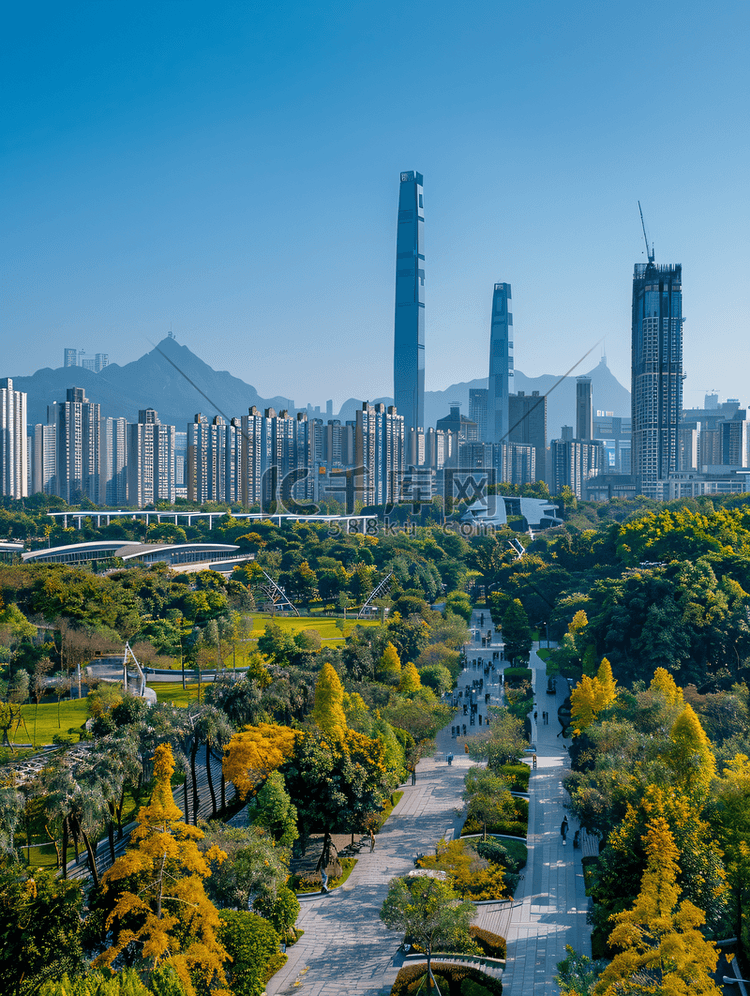 深圳人才公园全景