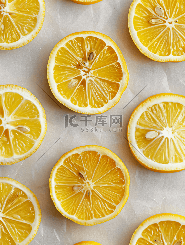 切开的橘子橙子