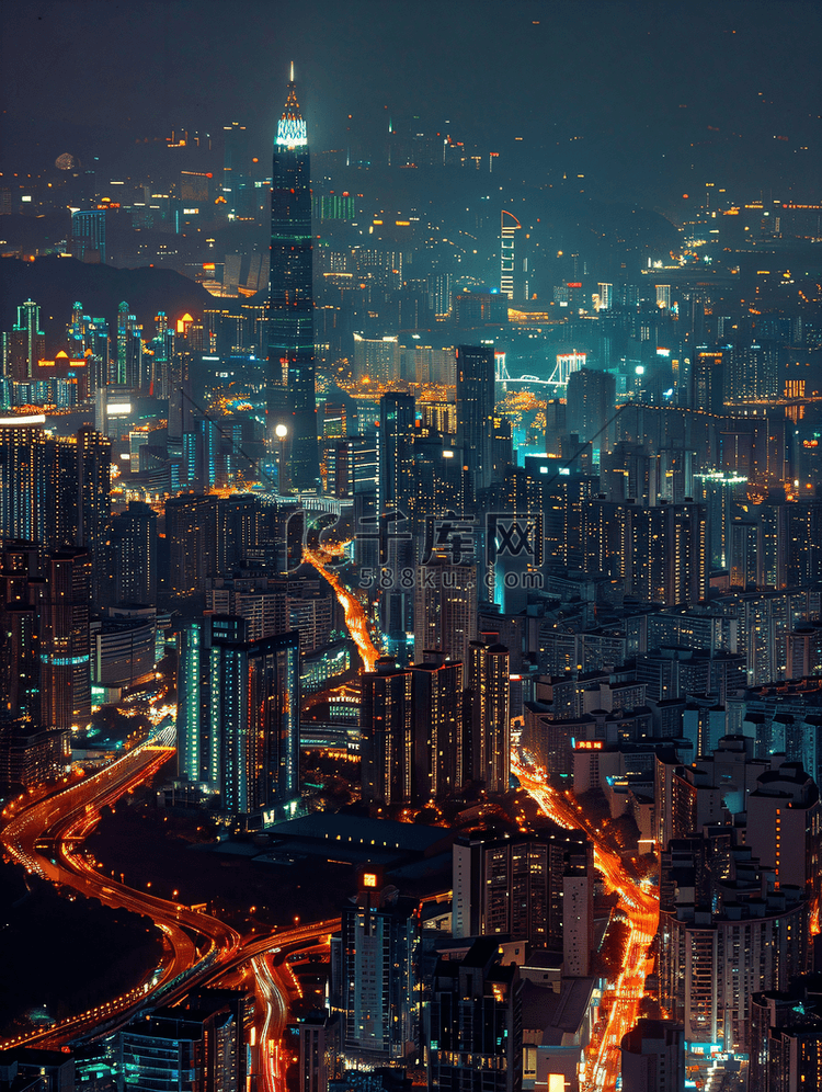 深圳城市夜景