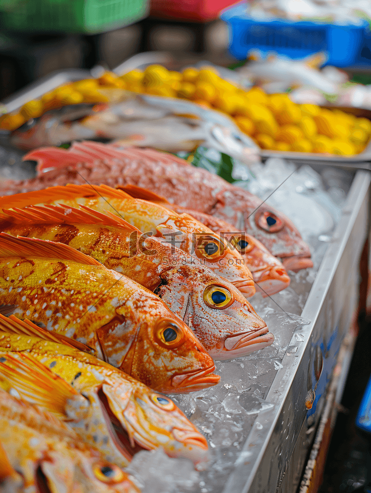 台湾淡水海鲜市场