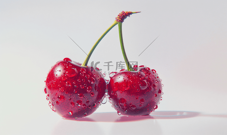 樱桃水果摄影图