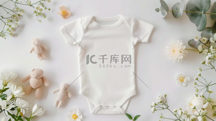 婴儿新生儿衣服服装高清图片