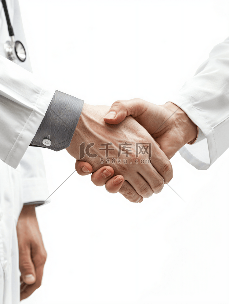 医生和患者握手