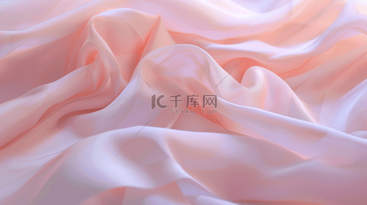 粉色艺术风格设计纹理绸缎飘逸风