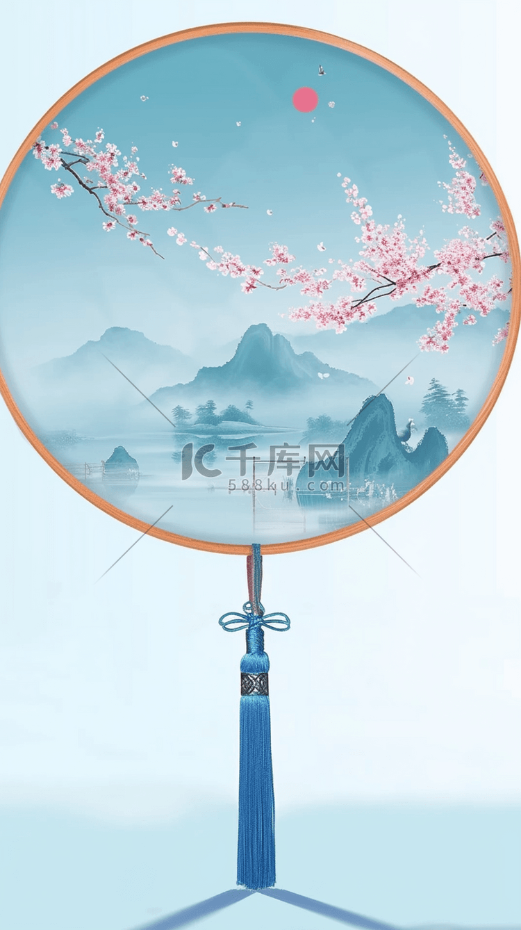 中式古风传统工艺品团扇宫扇26