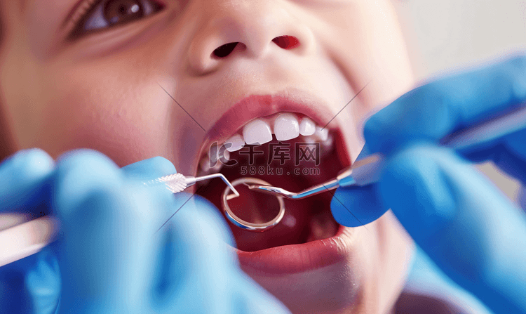 儿童牙科检查