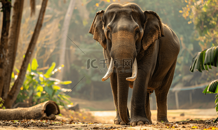 雄性亚洲象被隔离
