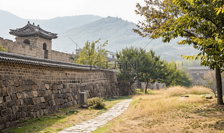 韩国安养古城墙