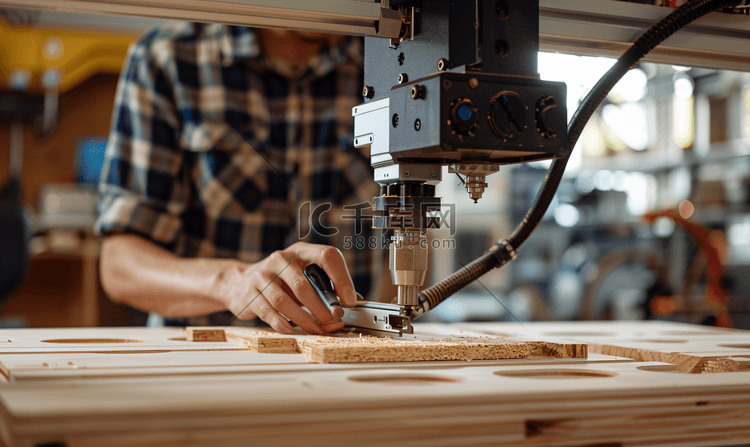 木匠计算和编程数控木工机床