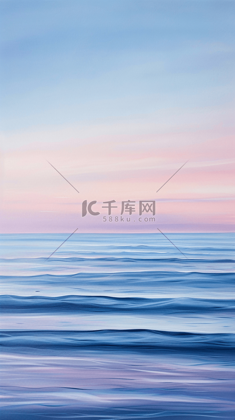 清新夏日大海海景壁纸背景图