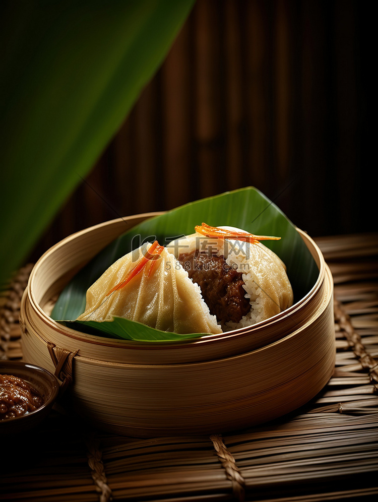 端午节粽子美食小吃高清图片