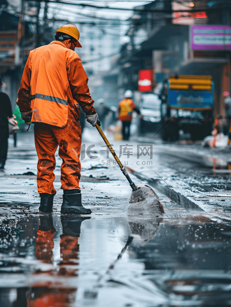 街道清洁和清洗