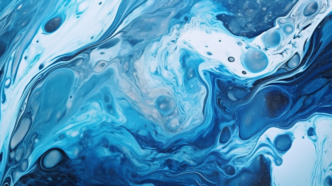 液体大理石漆质地背景流体绘画抽象质地浓郁的色彩混合墙纸。图片