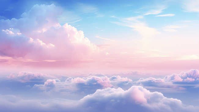自然景观带天空和云朵的集合图片