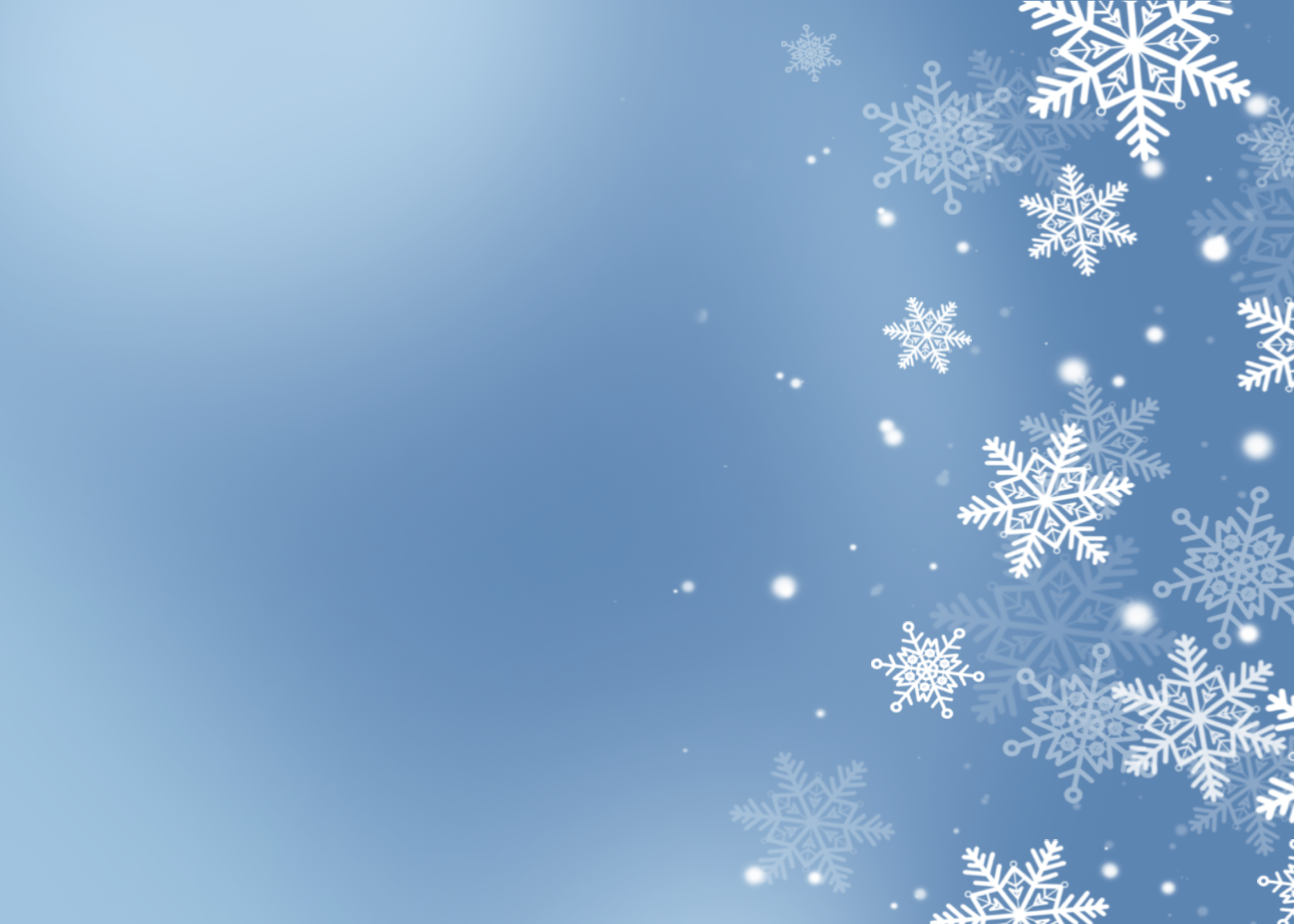蓝色冬季简单几何创意背景图片
