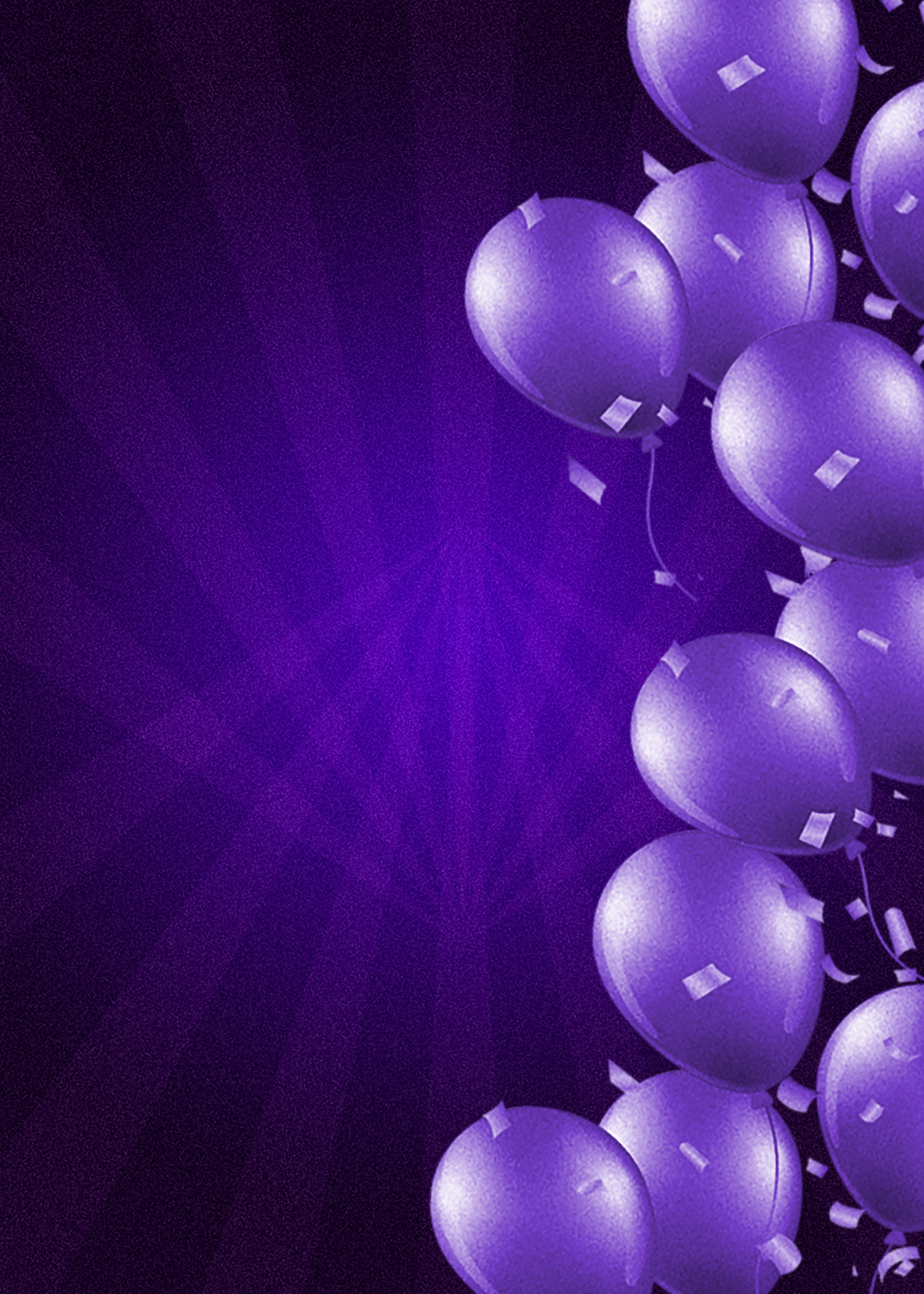 气球干净紫色纹理背景图片