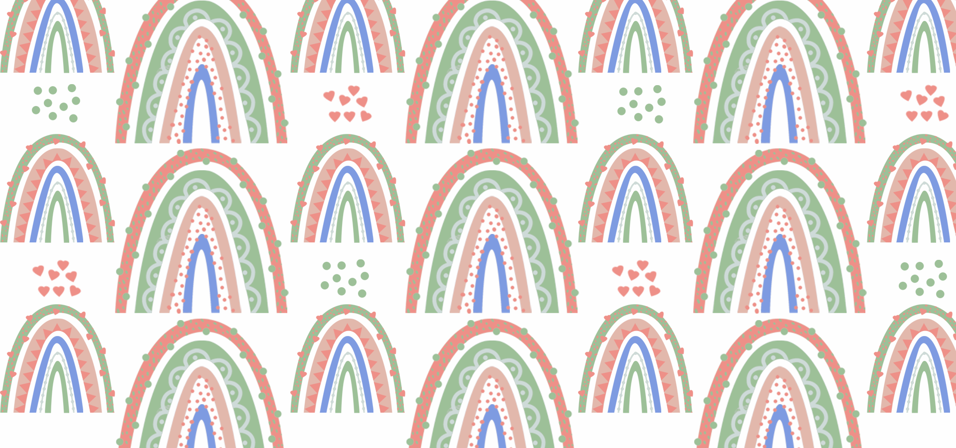 抽象波西米亚风格彩虹背景图片
