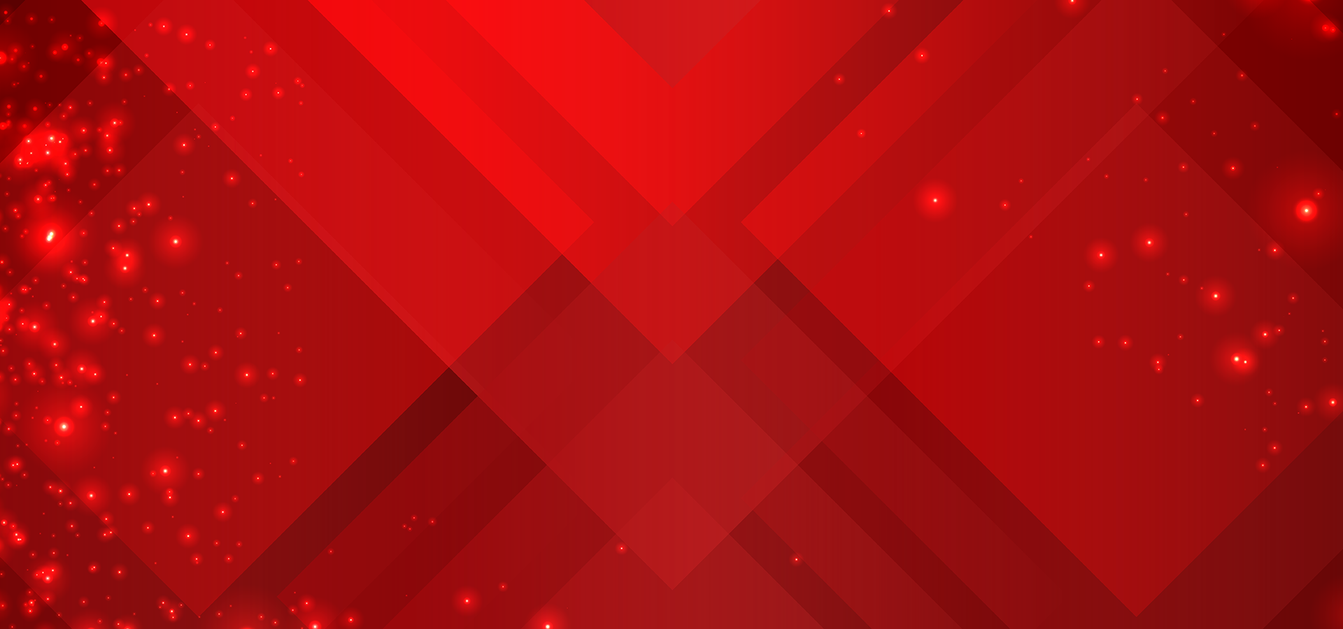 科技几何方形层次光点光效方块抽象红色背景图片
