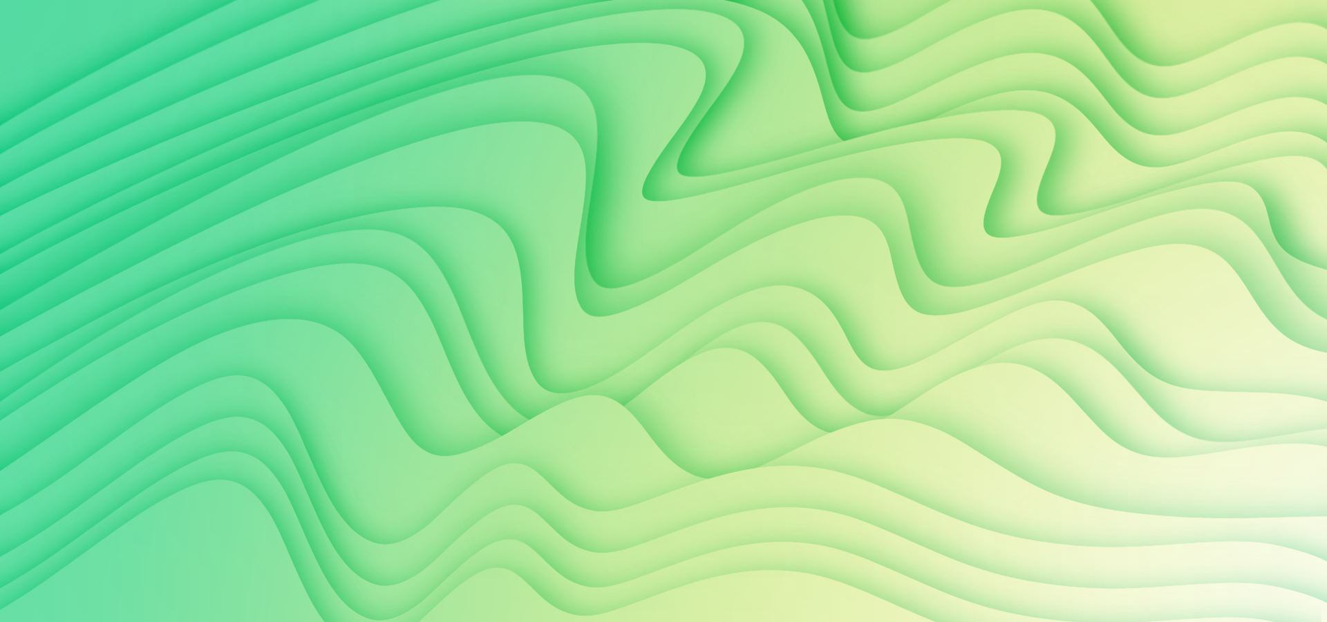 绿色渐变质感剪纸风格抽象背景图片
