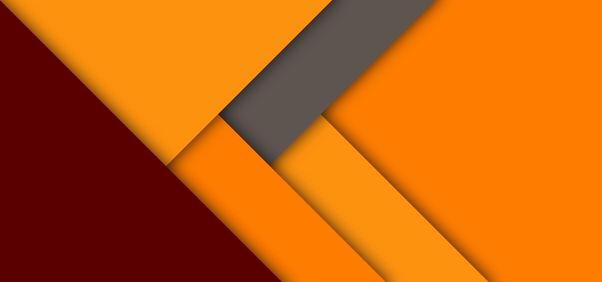 斜切几何形状橙色色块背景图片