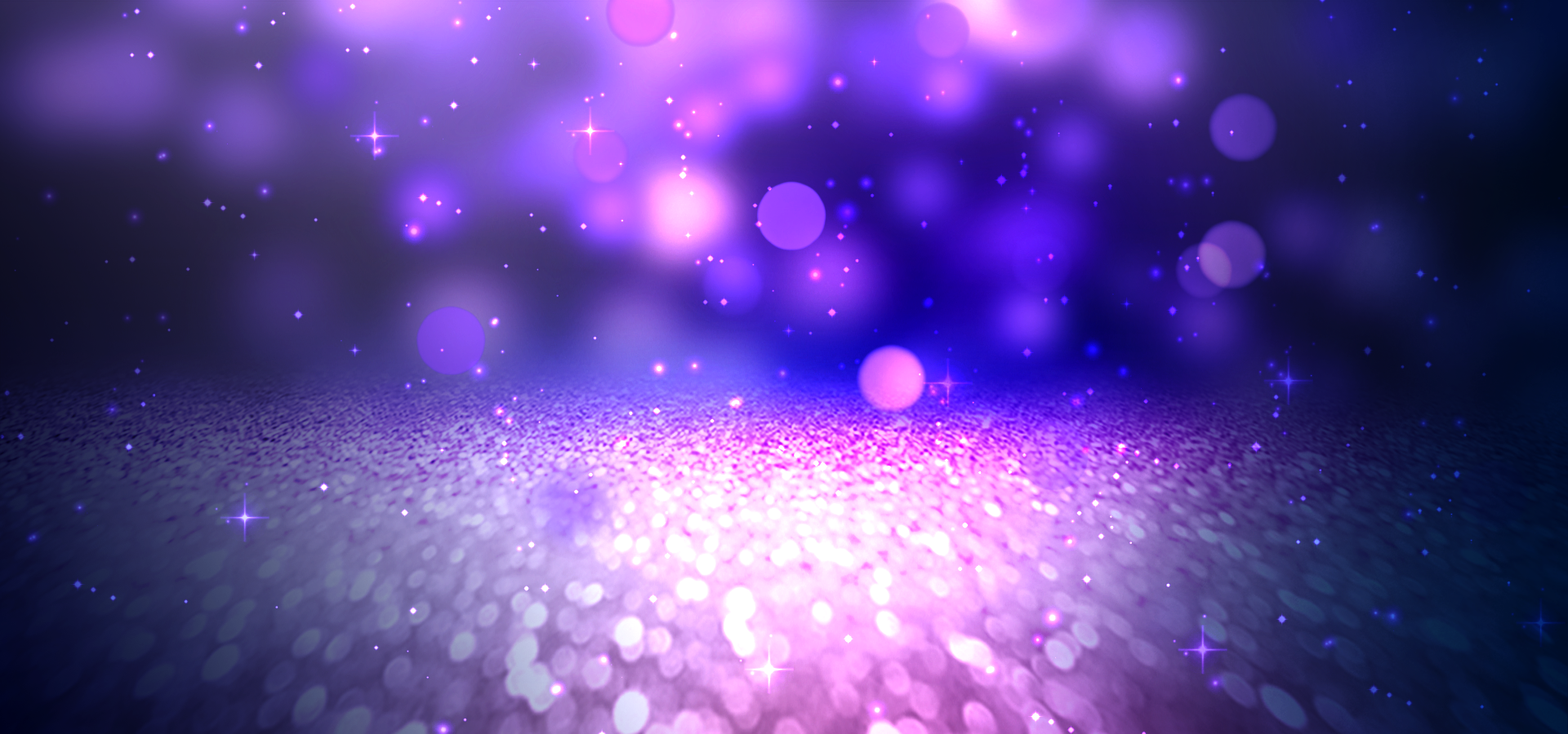 光效紫色星光光点背景图片