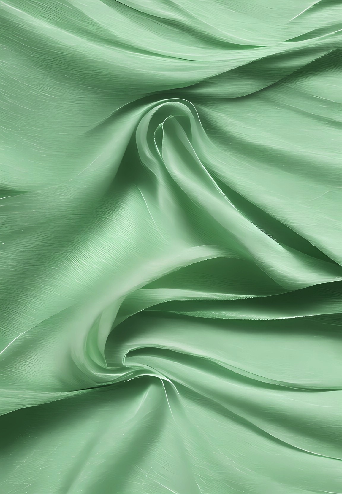 丝绸布料青绿色图片
