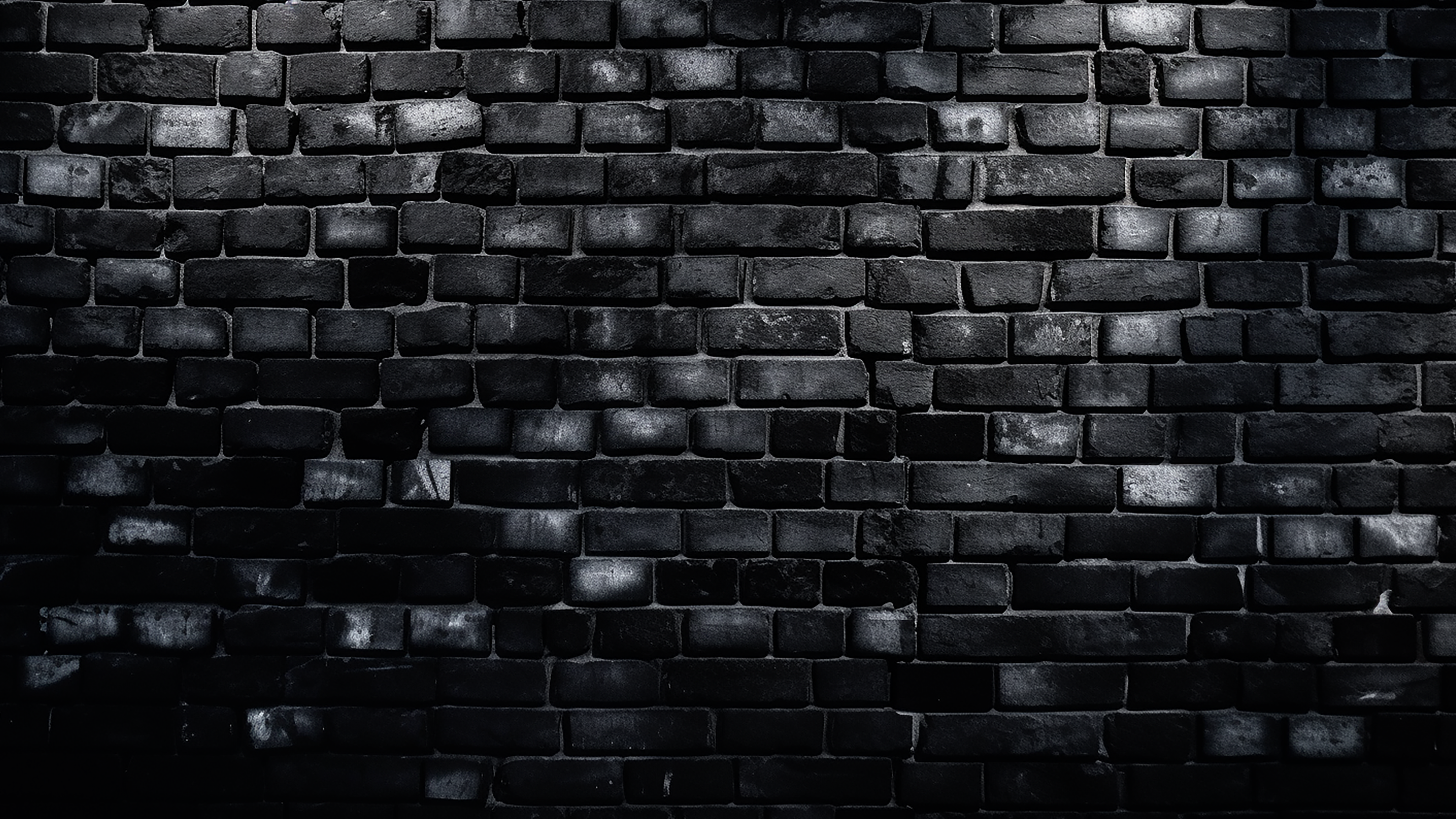 背景墙黑色砖块黑色砖墙墙面纹理背景图片